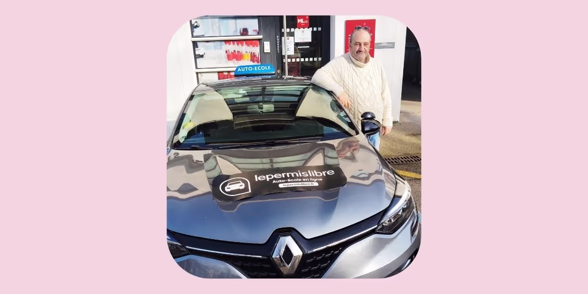 Image d'accueil de l'article David, enseignant partenaire lePERMISLIBRE à Sens (89) 🚘