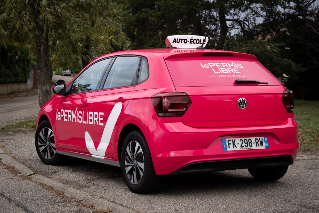 véhicule auto-école lePERMISLIBRE
