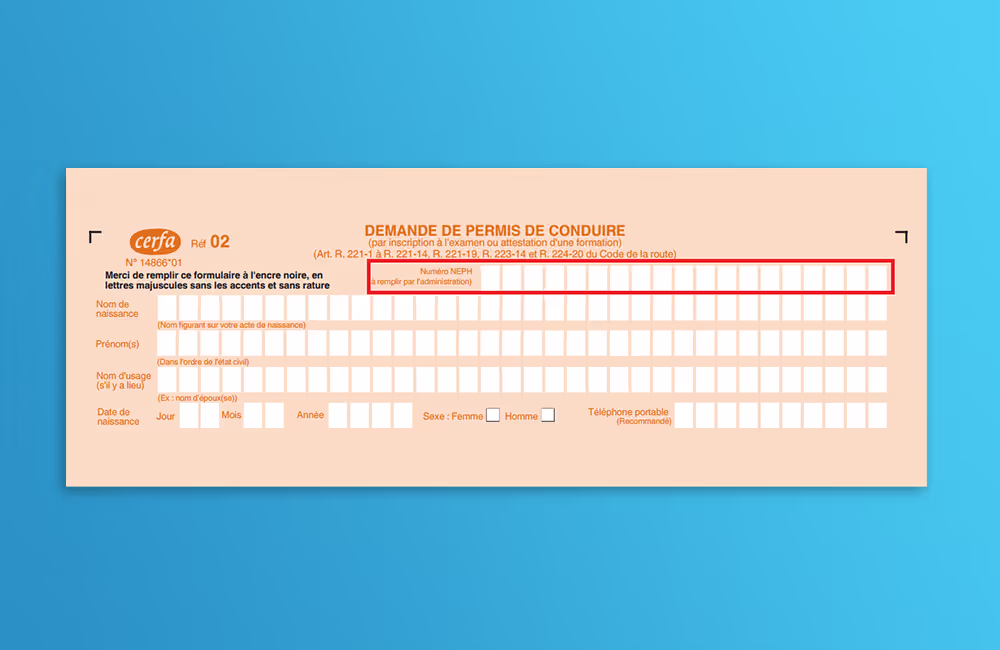 Inscription au permis