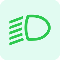 symbole feux de croisement