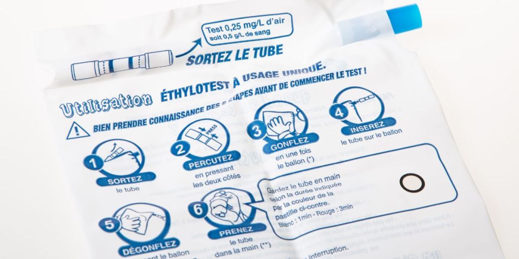 Contrôle éthylotest chimique