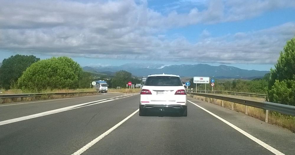 franchissement ligne continue exception