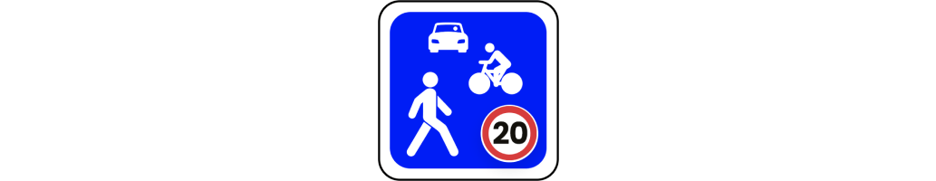 Panneau zone de rencontre