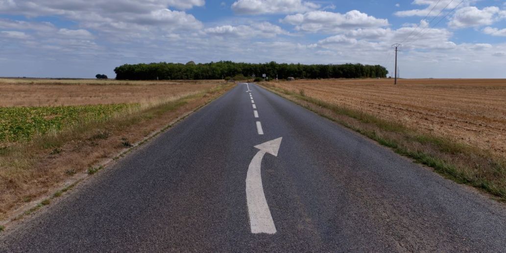 Flèche de rabattement