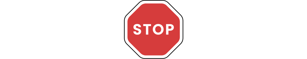 panneau stop