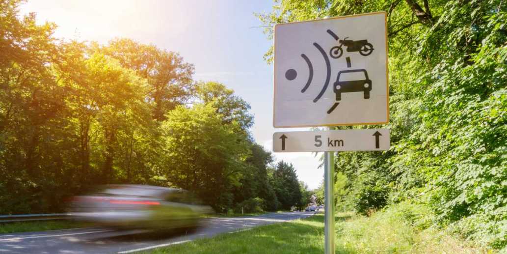 Panneau zone de contrôle radar (ZCR)