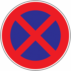 Arrêt et stationnement interdits