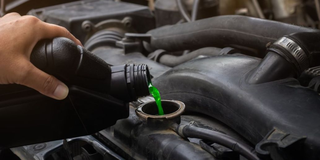 Remplissage liquide de refroidissement