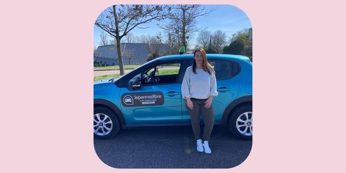 Clotilde, enseignante partenaire lePERMISLIBRE au Creusot (71) 🚘