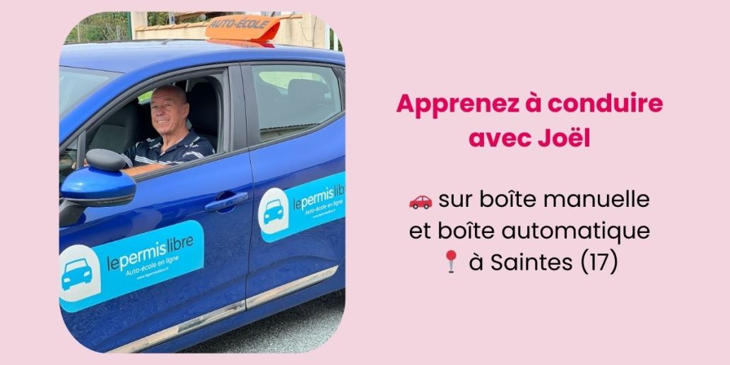 Joël, enseignant partenaire lePERMISLIBRE à Saintes (17)