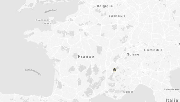 Gif carte de france partenaires lePERMISLIBRE