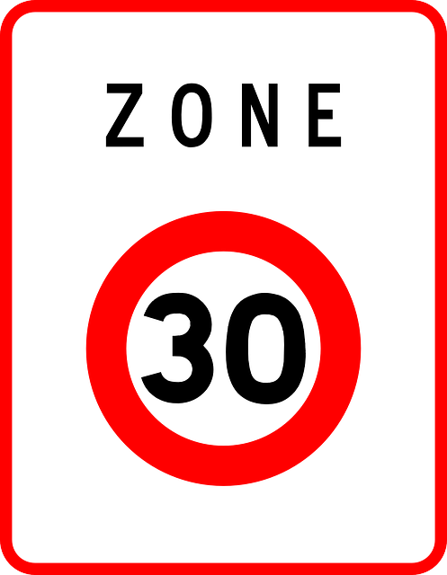 limitation de la vitesse en agglomération