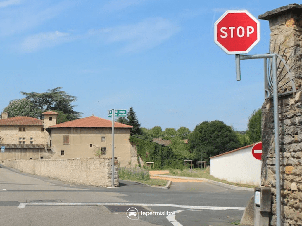 Panneau de stop